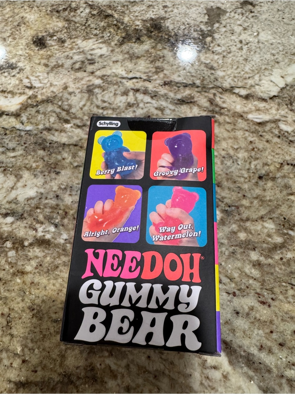 Nee Doh Gummy Bear Groovy Grape - Picture 4 of 7
